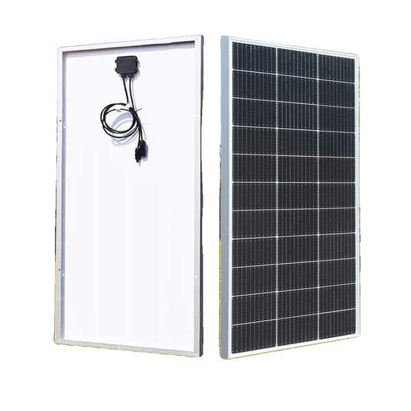 Solpanel, 600w maksimal effekt, monokrystallinsk effektivitet 21,8%, vejrbestandigt design,300w 2stk 150w