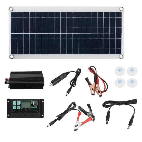 Solcelleinverter system kit, 1000W effekt, flere strømmuligheder,10A Sæt