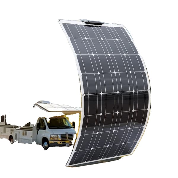 12V Flexibelt Solpanel, Monokristallint Kisel,100w 1050x540mm