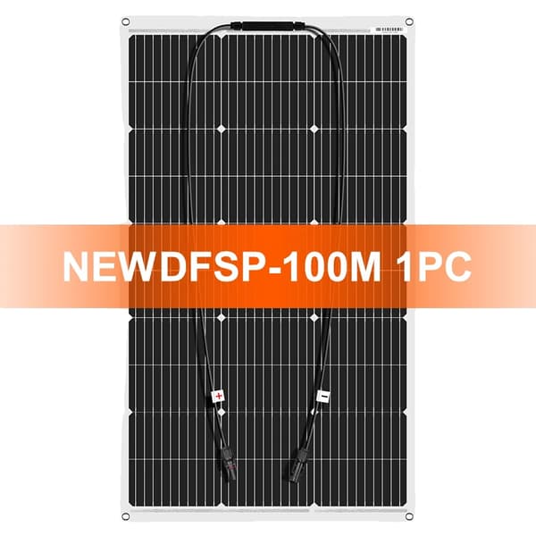 Joustava aurinkopaneeli, 100W teho, 18V jännite,Joustava 100W