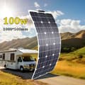 Miniatyrbillede 2 af 2: 12V Fleksibelt Solpanel, Monokrystallinsk Silikon,100w 1000x500mm