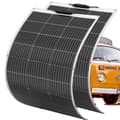 Miniatyrbild 1 av 2: Flexibel solpanel, 100W maximal effekt, lättviktsdesign,100W 2st