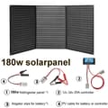 Miniatyrbillede 2 af 2: 250W Solpanel, Bærbar Sammenfoldelig Design, 20V Arbejdsspænding,180w 12v 20A Kit