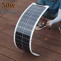 Miniatyrbillede 2 af 2: Fleksibel Solpanel, 120W / 150W Muligheder, Høj Effektivitet 21%, Letvægtsdesign,50w fleksibel hvid