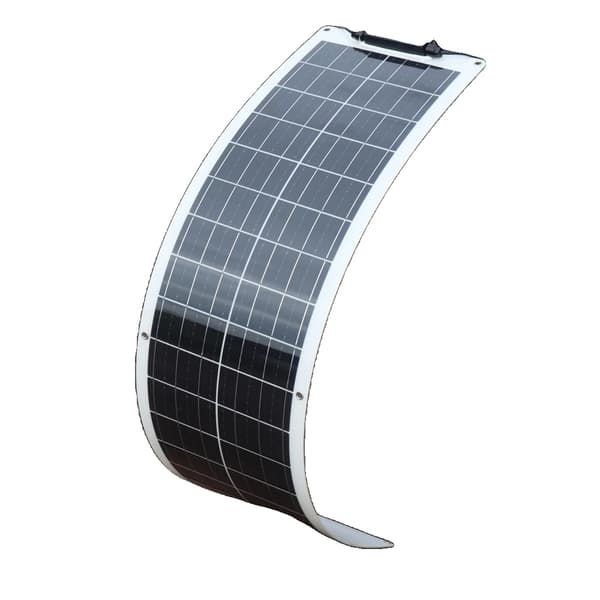 Fleksibel Solpanel, 120W / 150W Muligheder, Høj Effektivitet 21%, Letvægtsdesign,50w fleksibel hvid