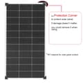 Miniatyrbild 2 av 2: WUZECK Hög Effektivitet 24%, Lättviktsdesign,120W-1st 120W