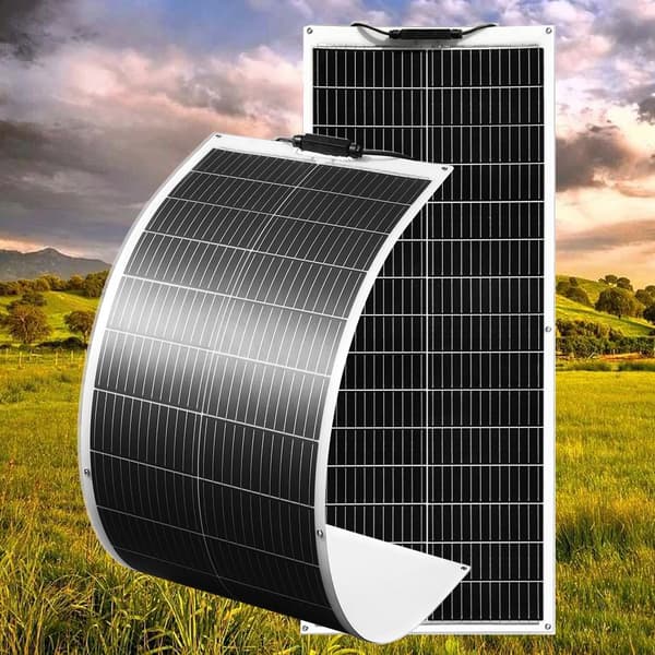 Flexibel solpanel, hög effektivitet 23%, lättviktsdesign,200W Solpanel W