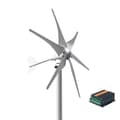 Miniatyrbild 1 av 2: Vindkraftverk, 1000W effektuttag, 6 aerodynamiska blad,24V, Hybridkontroll B