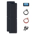 Miniatyrbillede 1 af 2: Fleksibelt Solpanel Kit, Høj Effektivitet, Letvægtsdesign,12V 100 Solarkit B