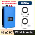 Miniatyrbillede 2 af 2: Vindmølleinverter, Ren sinuskurve AC,2000W-DC 45-90V