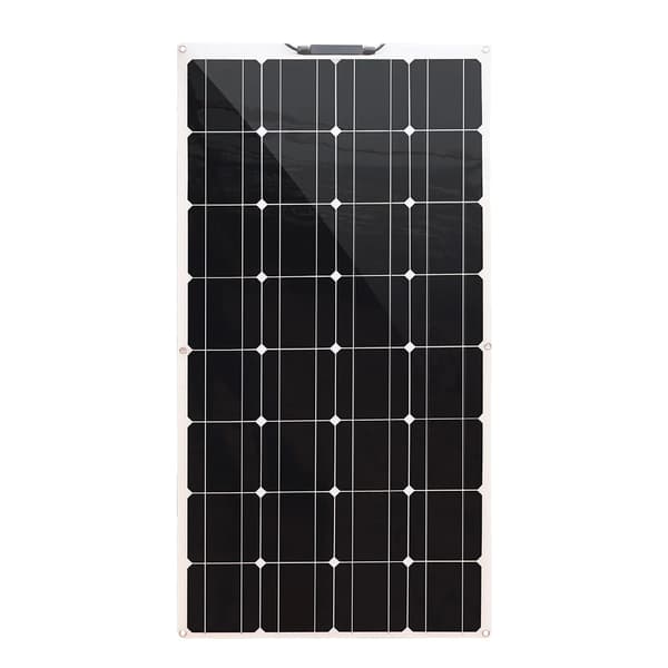 Fleksibel Solpanel, 100 Watt Strømudgang, Letvægts Monokrystallinsk Design,16V 100W