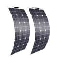 Miniatyrbillede 1 af 2: Fleksibel Solpanel, 240W Maksimal Effekt, Letvægtsdesign,200w 2stk 100w