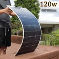 Miniatyrbillede 2 af 2: Fleksibel Solpanel, 120W / 150W Muligheder, Høj Effektivitet 21%, Letvægtsdesign,120w fleksibel hvid