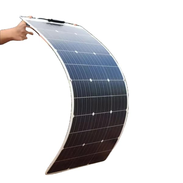 Fleksibel Solpanel, 120W / 150W Muligheder, Høj Effektivitet 21%, Letvægtsdesign,120w fleksibel hvid