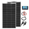Pikkukuva 2 / 2: Joustava aurinkopaneelisarja, 12V/24V yhteensopiva, 240W/120W teho,12V 24V 240W