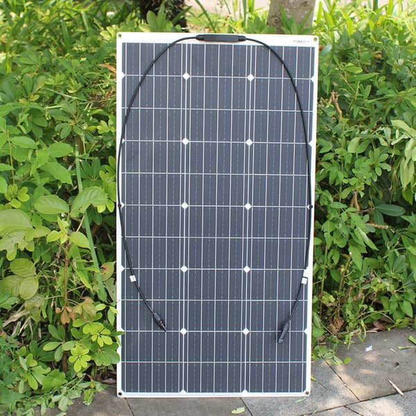 Fleksibelt 100W Solpanel, Vandtæt Design, Høj Effektivitet ved Opladning,100w solpanel