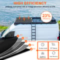 Miniatyrbillede 4 af 4: Fleksibelt 100W Solpanel, Vandtæt Design, Høj Effektivitet ved Opladning,100w solpanel