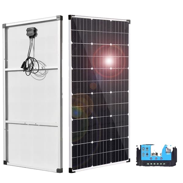 Solpanelssystem, 300W effekt, hög effektivitet 23%, hållbar aluminiumram,300w kit