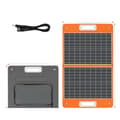 Miniatyrbillede 1 af 2: Bærbar Solpanel, 60W Udgang, USB-C & QC3.0 Opladning,Digital Camouflage