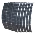 Miniatyrbild 2 av 2: Flexibel solpanel, 100W effektuttag, monokristallin teknik,solpanel 600w