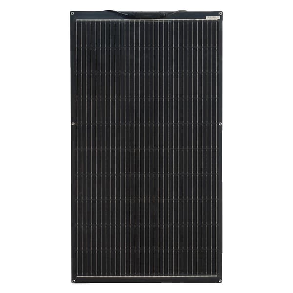 Fleksibel Solpanel, 100W Effekt, 16,5V Spænding,Sort 100W 16.5V