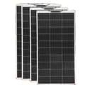 Miniatyrbild 1 av 2: Flexibel solpanel, 100W effektutgång, hög omvandlingseffektivitet,400W Solarpanel