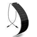 Miniatyrbild 2 av 2: Flexibel solpanel, hög effektivitet 24%, lättviktsdesign,Vit 50W 19.8v