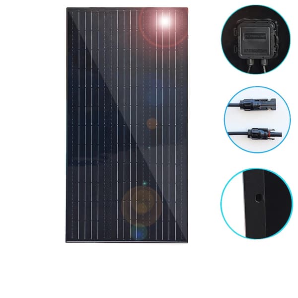 Aurinkopaneelisarja, 150W - 400W vaihtoehtoja, kestävä alumiinirunko,150w sarja