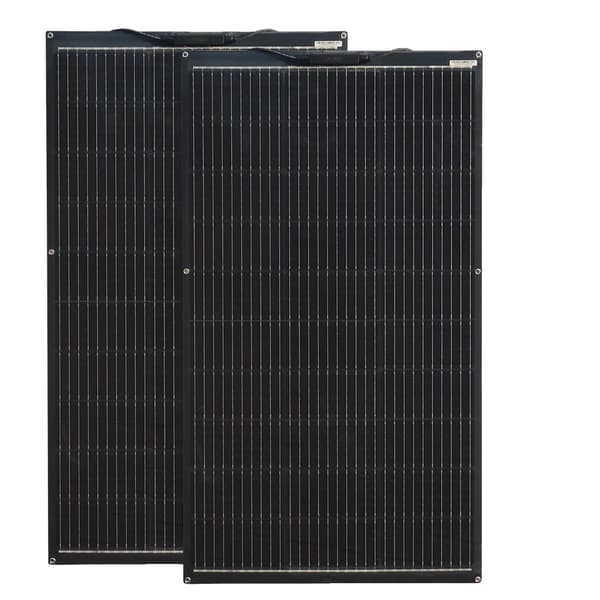 Fleksibel Solpanel, Høj Effektivitet 24%, Letvægts 1,7 kg,200W-2x100w