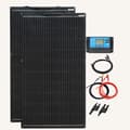 Miniatyrbillede 2 af 2: Fleksibel Solpanel, Høj Effektivitet 24%, Letvægts 1,7 kg,200W solarkit