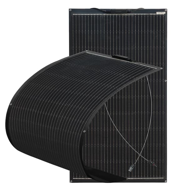Flexibel solpanel, 100W effektutgång, kompakt design,200w - 2X100W-a