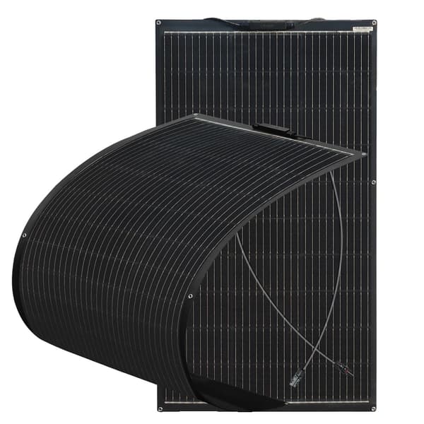 Flexibel solpanel, 100W effektutgång, kompakt design,200w - 2X100W-a