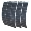 Miniatyrbillede 2 af 2: Fleksibel Solpanel, 100W Effektudgang, Monokrystallinsk Teknologi,solpanel 300w