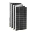 Miniatyrbillede 1 af 2: Solpanel, 600w maksimal effekt, monokrystallinsk effektivitet 21,8%, vejrbestandigt design,600w 4stk 150w