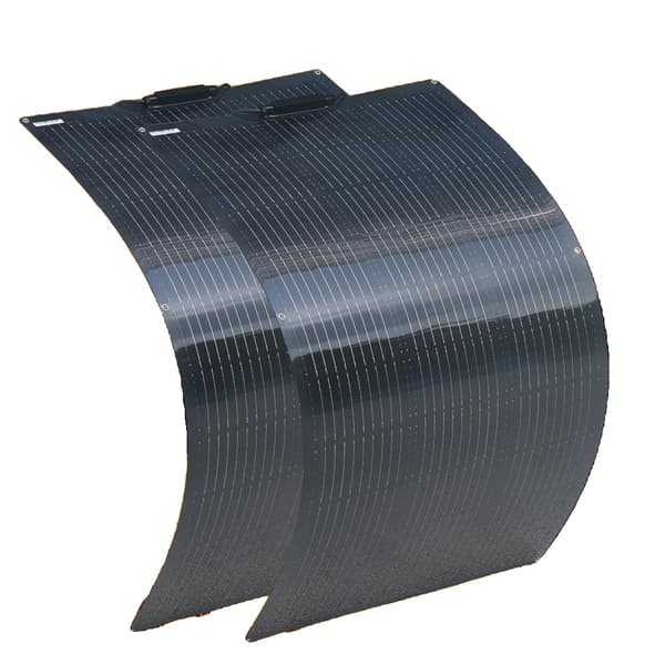 240W Flexibelt Solpanel, Hög Effektivitet 21,8%, Komplett Installationskit,240w 2st 120w-a