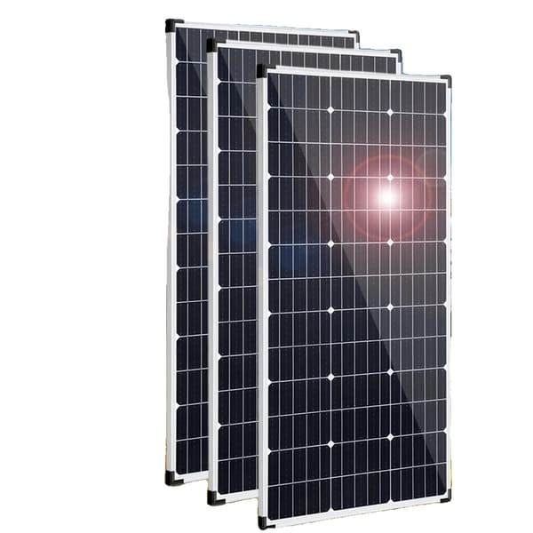 Solpanelset, monokristallint kisel,480w 3st 160w