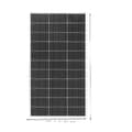 Miniatyrbild 1 av 2: Solpanel, 120W / 200W effekt, monokristallin kiselkonstruktion,18.15V 120W
