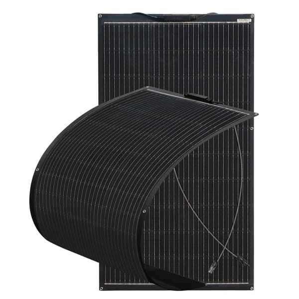 Flexibel solpanel, 200W maximal effekt, lätt och bärbar,200w-2x100W 16.5V-a