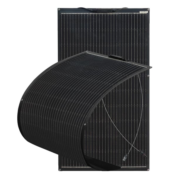Flexibel solpanel, 200W maximal effekt, lätt och bärbar,200w-2x100W 16.5V-a