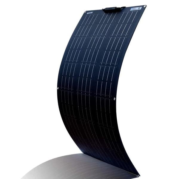 Fleksibel Monokrystallinsk Solpanel, 100W Effektudgang, Nem Installation,100W 19.8V
