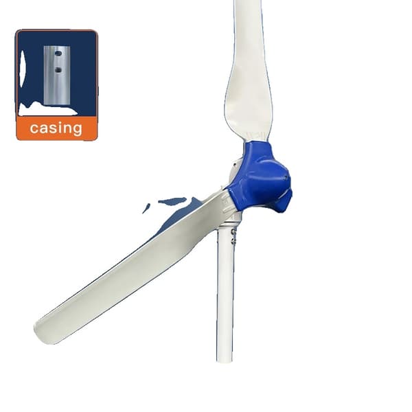Vindkraftgenerator, 12V/24V/48V spänningsalternativ, CE-certifierad effektivitet,12V, Endast vindkraftverk