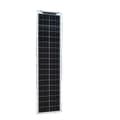 Miniatyrbillede 1 af 2: Fleksibel Solpanel, 50W / 100W Mulighed, Høj Effektivitet Monokrystallinsk, Vandtæt Design,50w hvid