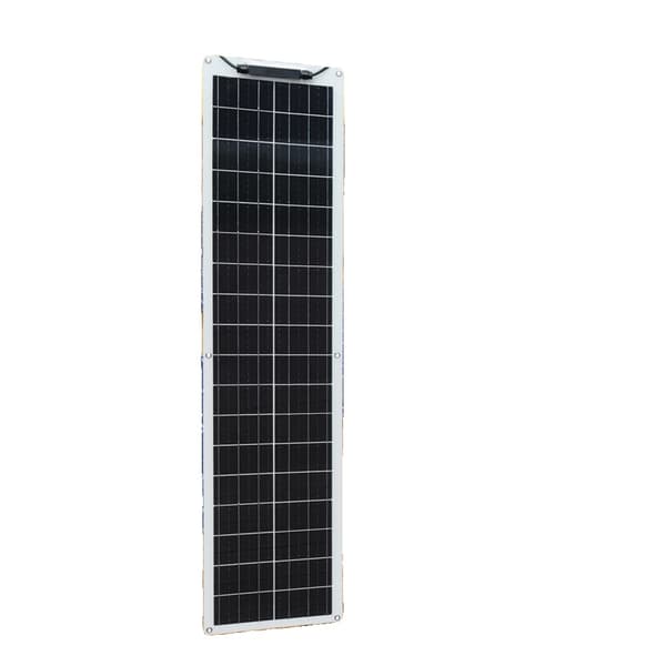 Fleksibel Solpanel, 50W / 100W Mulighed, Høj Effektivitet Monokrystallinsk, Vandtæt Design,50w hvid