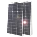 Miniatyrbillede 1 af 2: Fleksibelt Solpanel Kit, Høj Effektivitet Monokrystallinsk, Vandtæt Design,200w Panel