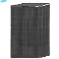 Miniatyrbillede 1 af 2: Fleksibelt solpanel kit, 100W kapacitet, 24% effektivitet,4stk 100W