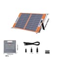 Miniatyrbild 1 av 2: Fällbart solpanel, 60W/100W nominell effekt, USB-C QC3.0 snabbladdning,TSP18V60W