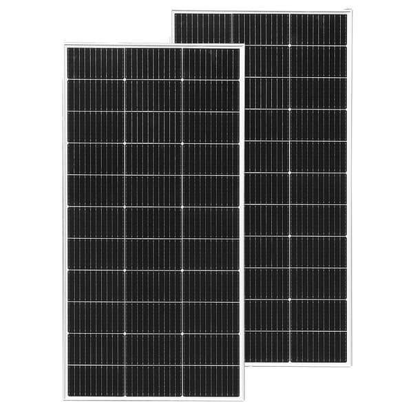 XINPUGUANG Solpanel, 120W / 240W Effektudgang, Høj Effektivitet 24%,240W (2x120W)