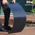 Miniatyrbillede 2 af 2: 80W Fleksibelt Solpanel, Høj Effektivitet 22%, Letvægts 1,14 kg,80w fleksibel DHL-a