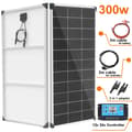 Miniatyrbillede 2 af 2: 12V Solpanel Kit, 300W/320W Effekt, 2 Paneler Inkluderet,300w 2stk 150w sæt