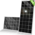 Miniatyrbild 2 av 2: Bifacial Transparent Solpanel, 100W Utgång, 24% Effektivitet,100w 1 st